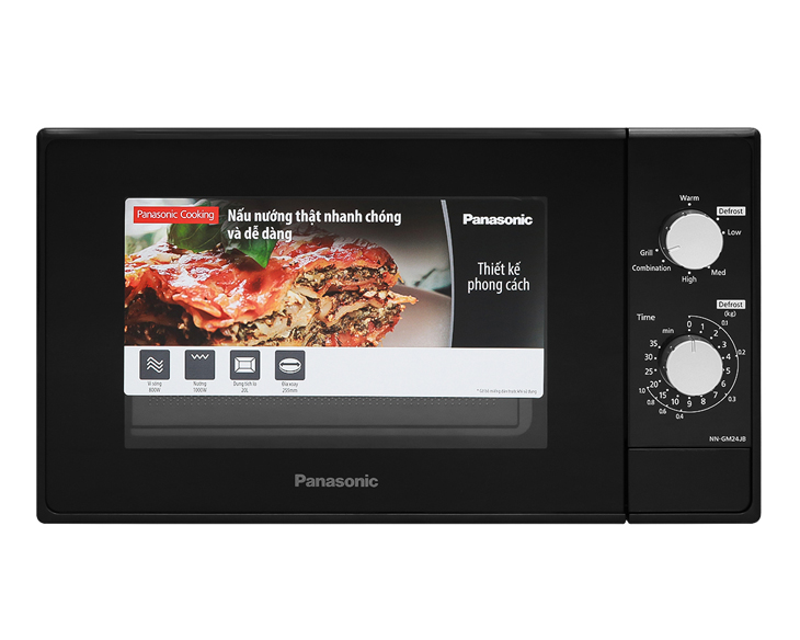 Lò Vi Sóng Có Nướng Panasonic NN-GM24JBYUE 20 lít