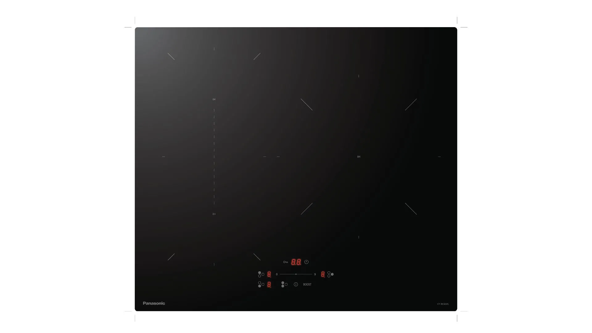 Bếp điện từ Panasonic 3 vùng nấu KY-R63ABLYUE