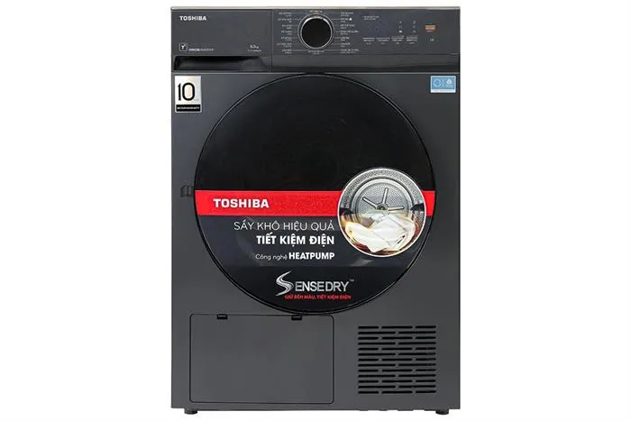 Máy sấy bơm nhiệt Toshiba 8 kg TD-T21B90HWV(MG)