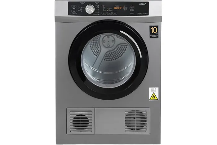 Máy sấy thông hơi Aqua 8 kg AQH-V800H SS