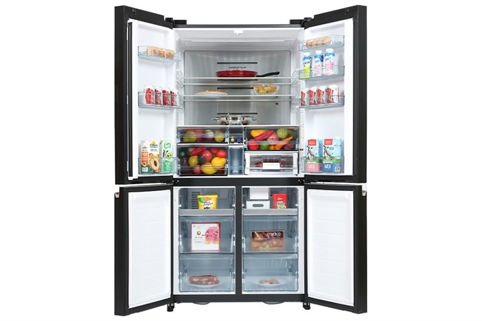 Tủ lạnh Hitachi Inverter 569 lít Multi Door R-WB640VGV0 GBK/GMG