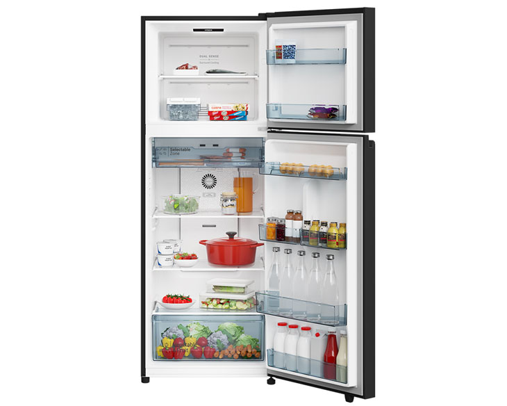 Tủ lạnh Hitachi Inverter 374 lít HRTN6408SGBKVN