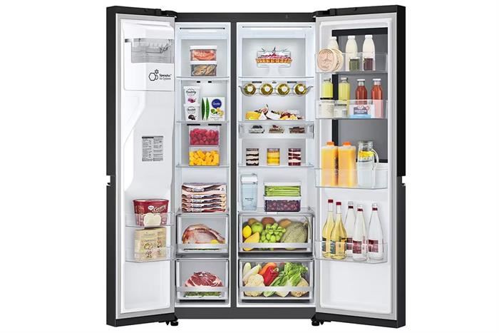 Tủ lạnh LG Inverter 635 lít Side By Side InstaView GR-G257BL