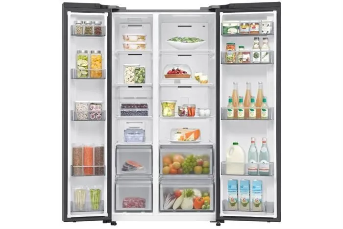 Tủ lạnh Samsung Inverter 655 lít Side By Side RS70F65Q3FSV1