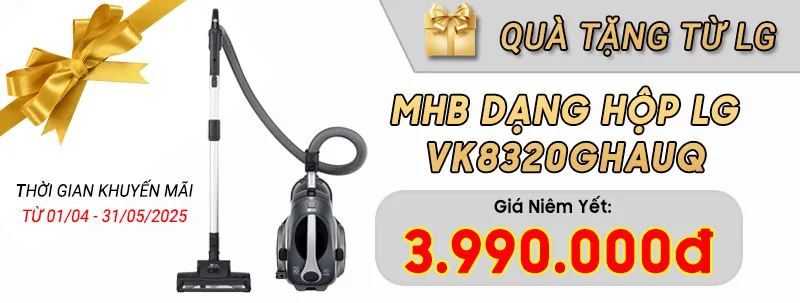 Máy sấy bơm nhiệt LG 10.5 kg DVHP50P