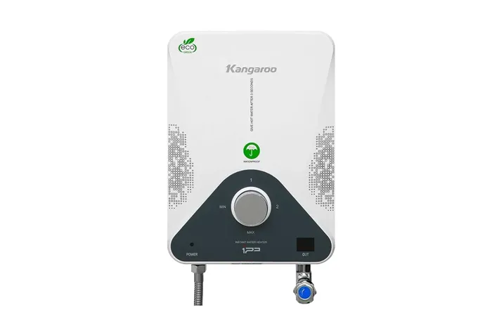 Máy Nước Nóng Trực Tiếp Kháng Khuẩn Kangaroo (Có Bơm) KG588WP