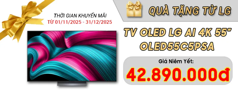 Smart Tivi LG OLED Evo AI 4K 97 Inch OLED97M5PSA